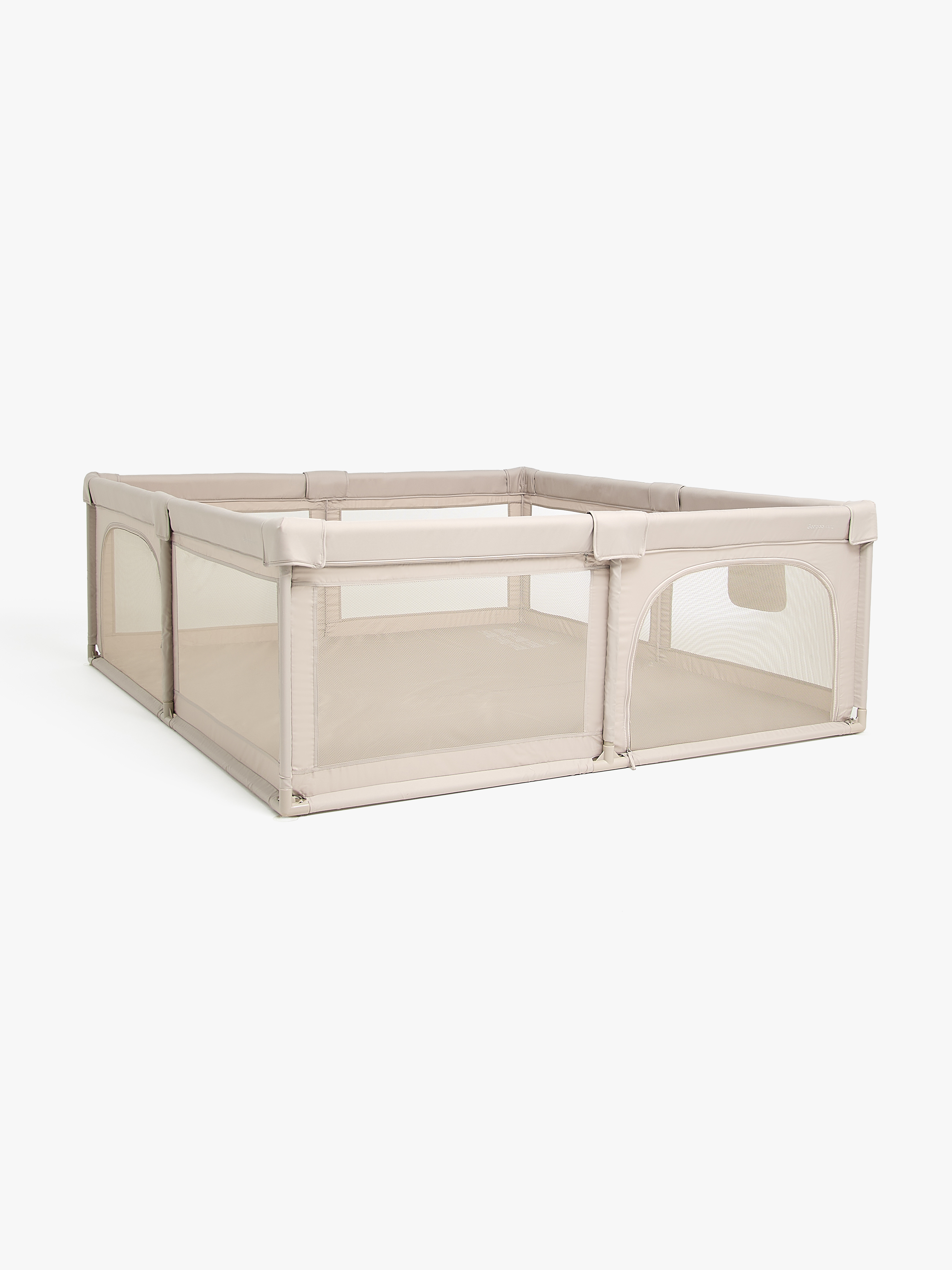 Beemoo SAFE Space XXL Laufgitter 200x180 cm, Beige