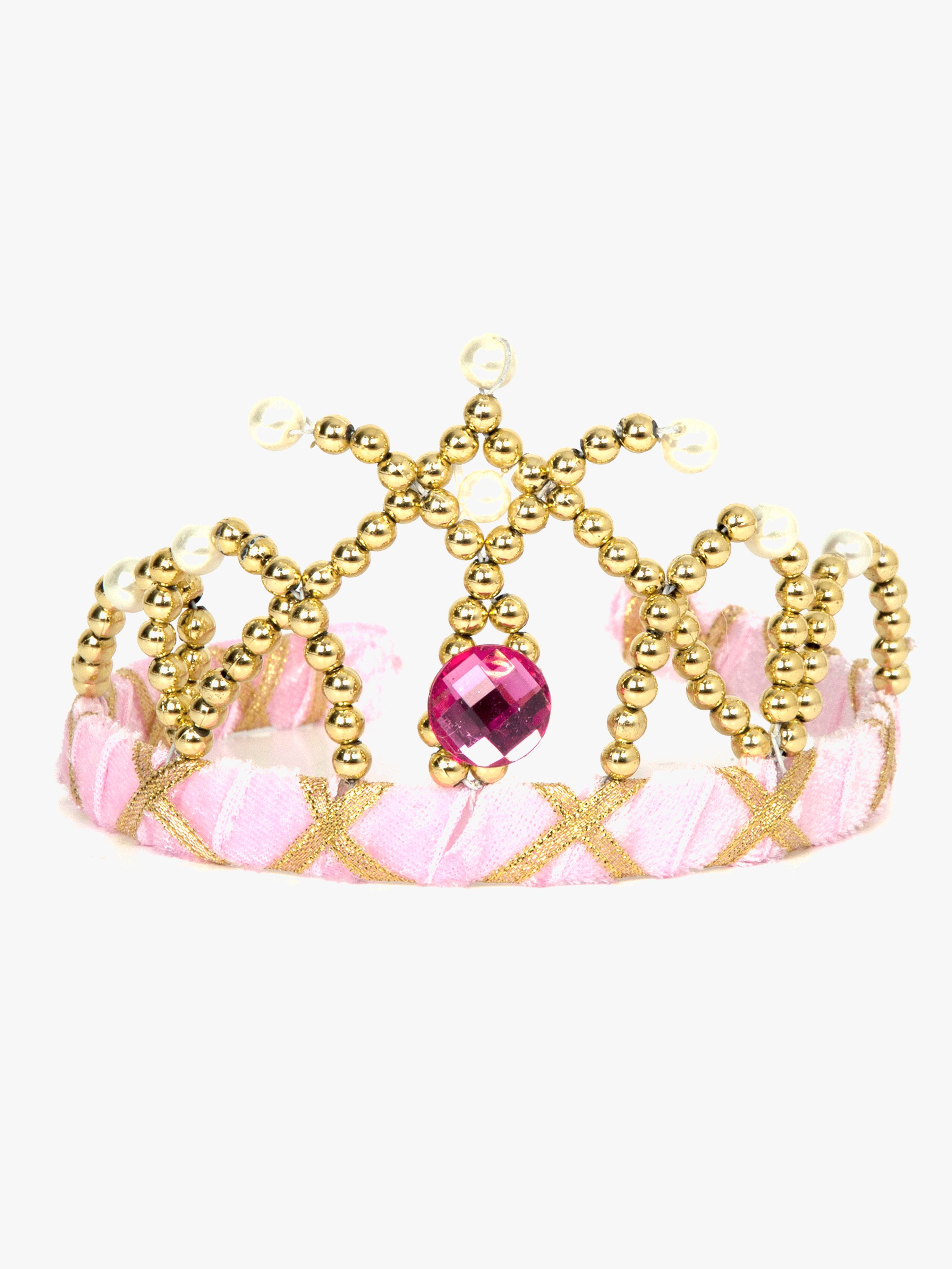 Den Goda Fen Verkleidung Tiara Samt, Rosa