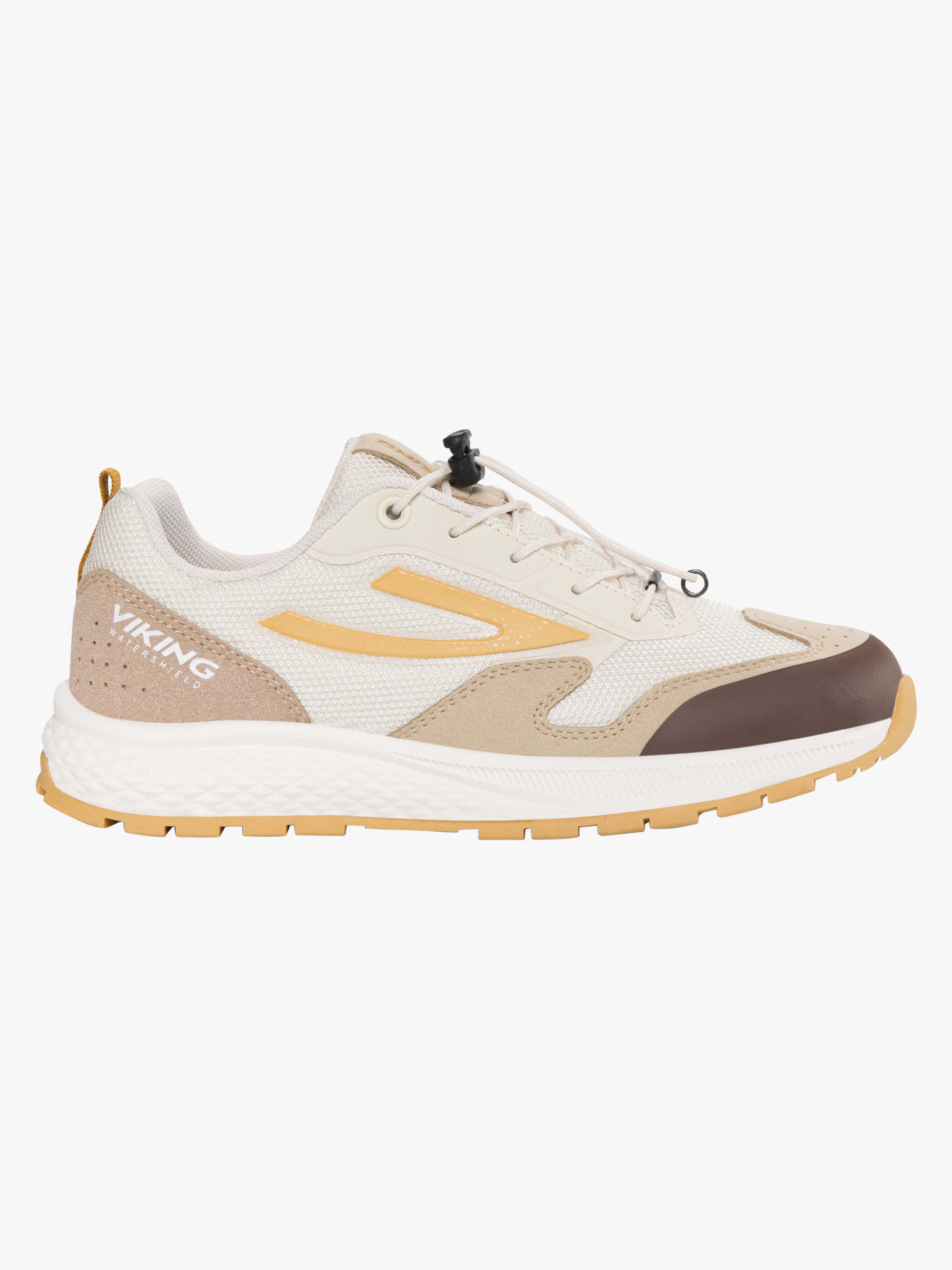 Viking Century SL WP Kinder Sneaker, Beige, 33, Kinderschuhe