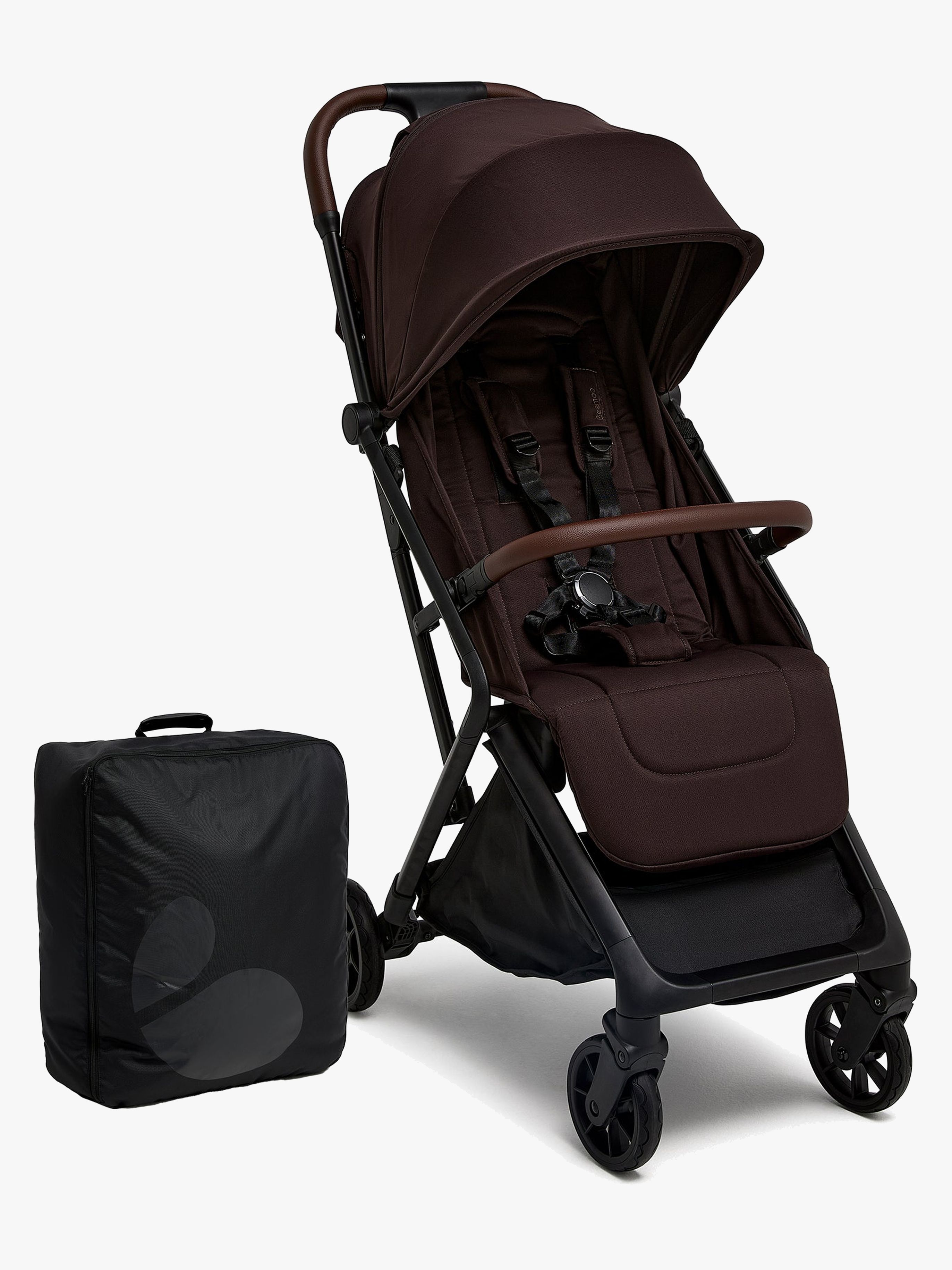 Beemoo Pro Venti Buggy inkl. Padded Transporttasche, Espresso Brown