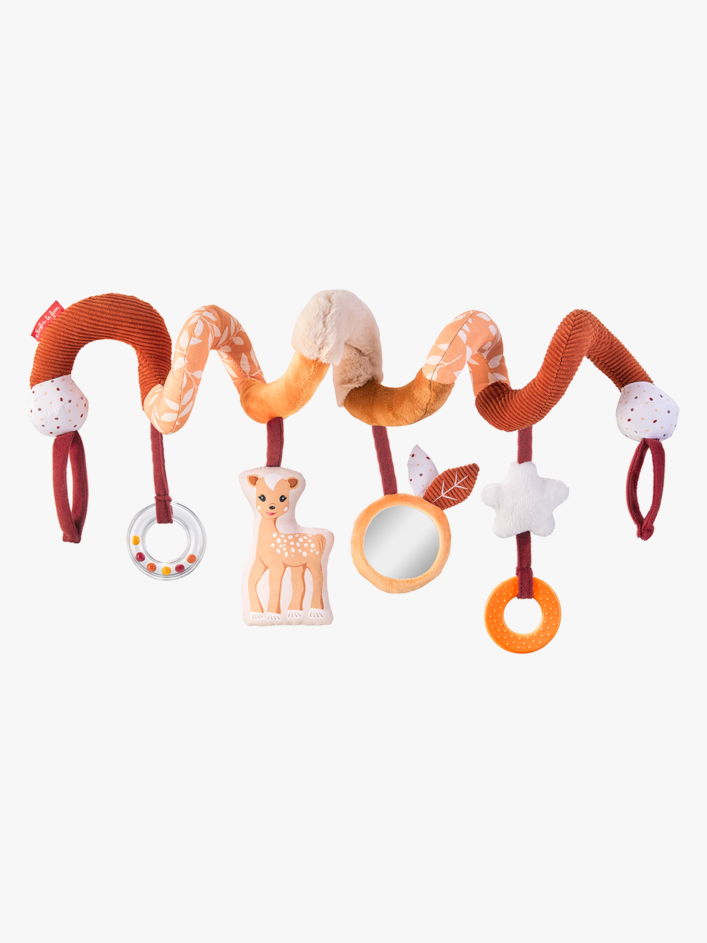 Sophie the Giraffe FanFan The Faon Aktivitätsspielzeug Spirale, Babyspielzeug