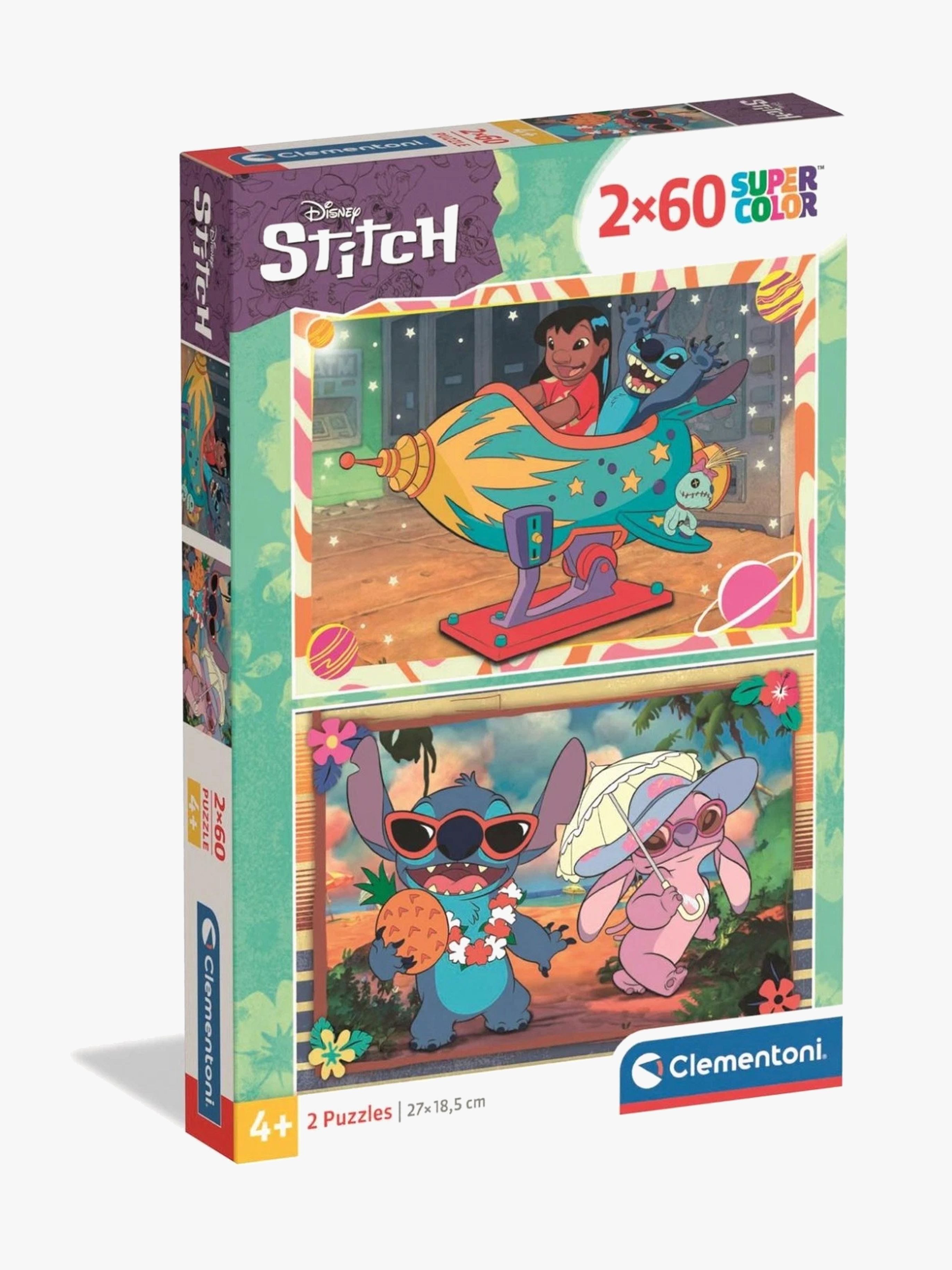 Disney Stitch Puzzle 2-in-1