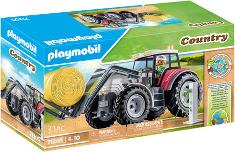 Playmobil 71305 Country Großer Traktor mit Zubehör