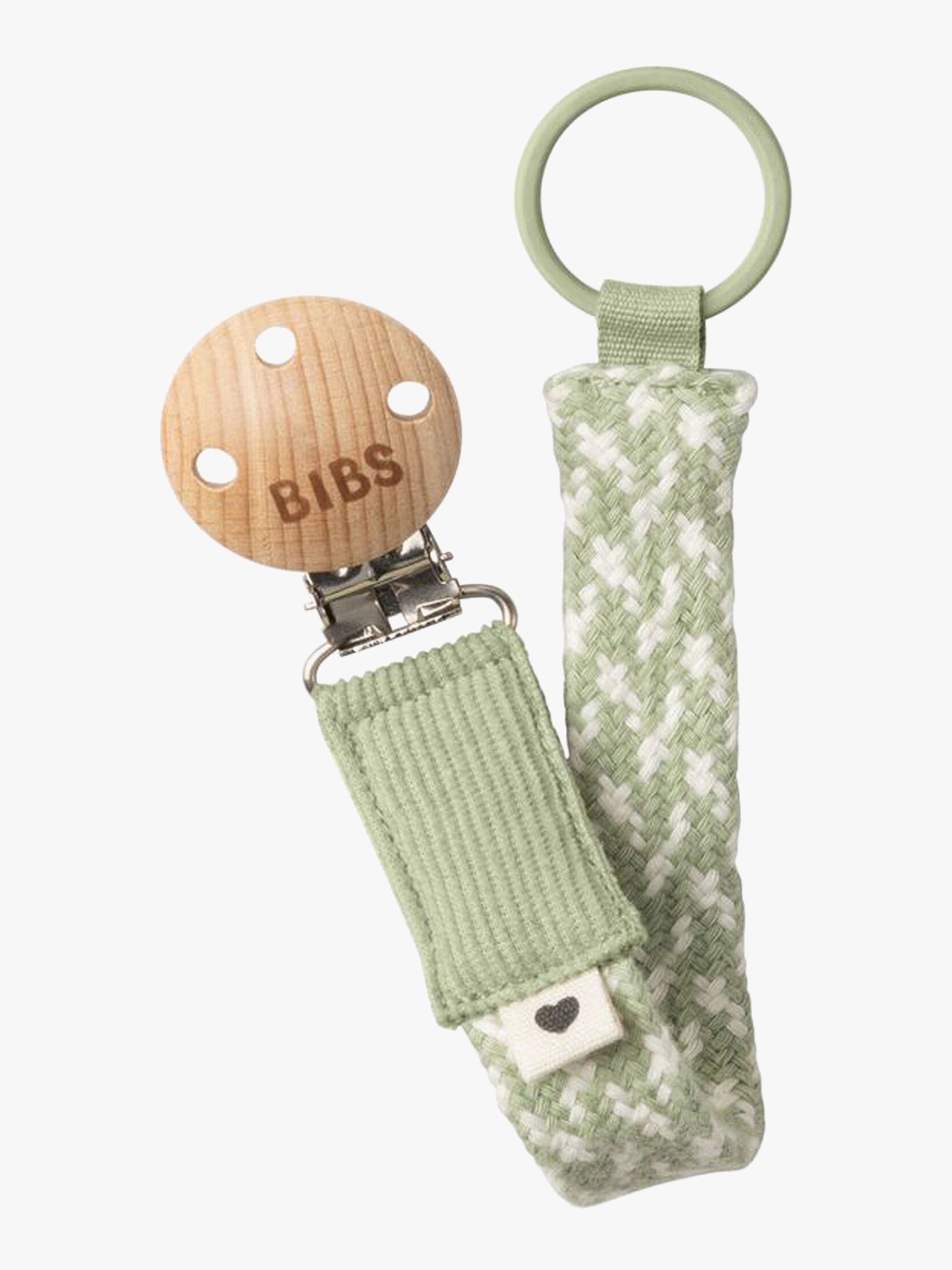 BIBS Schnullerhalter Pacifier Braid, Sage/Ivory