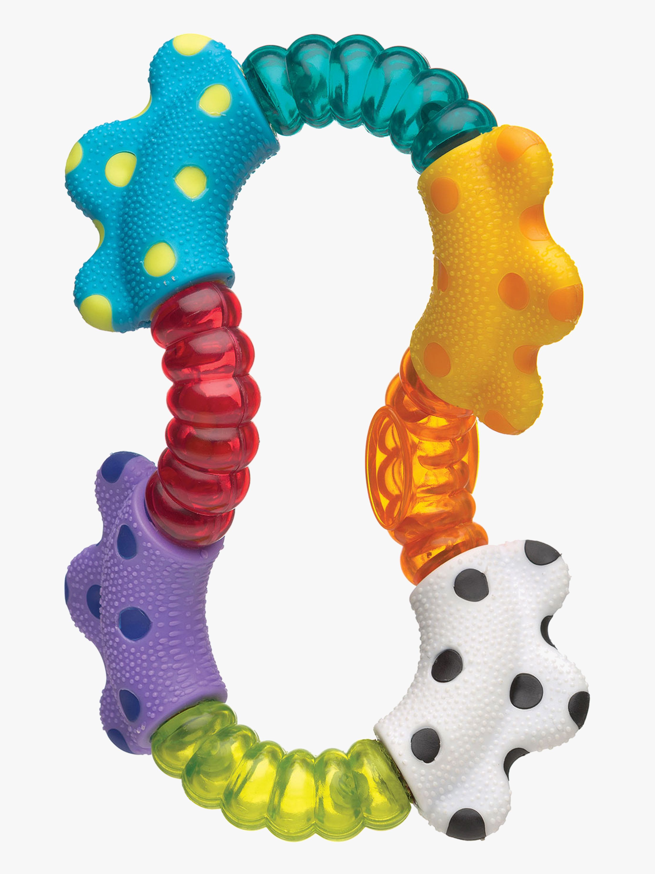 PlayGro Beißring Click And Twist Rattle