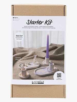 Creativ Company Bastelset Starter Kreativ Set Harzgießen DIY