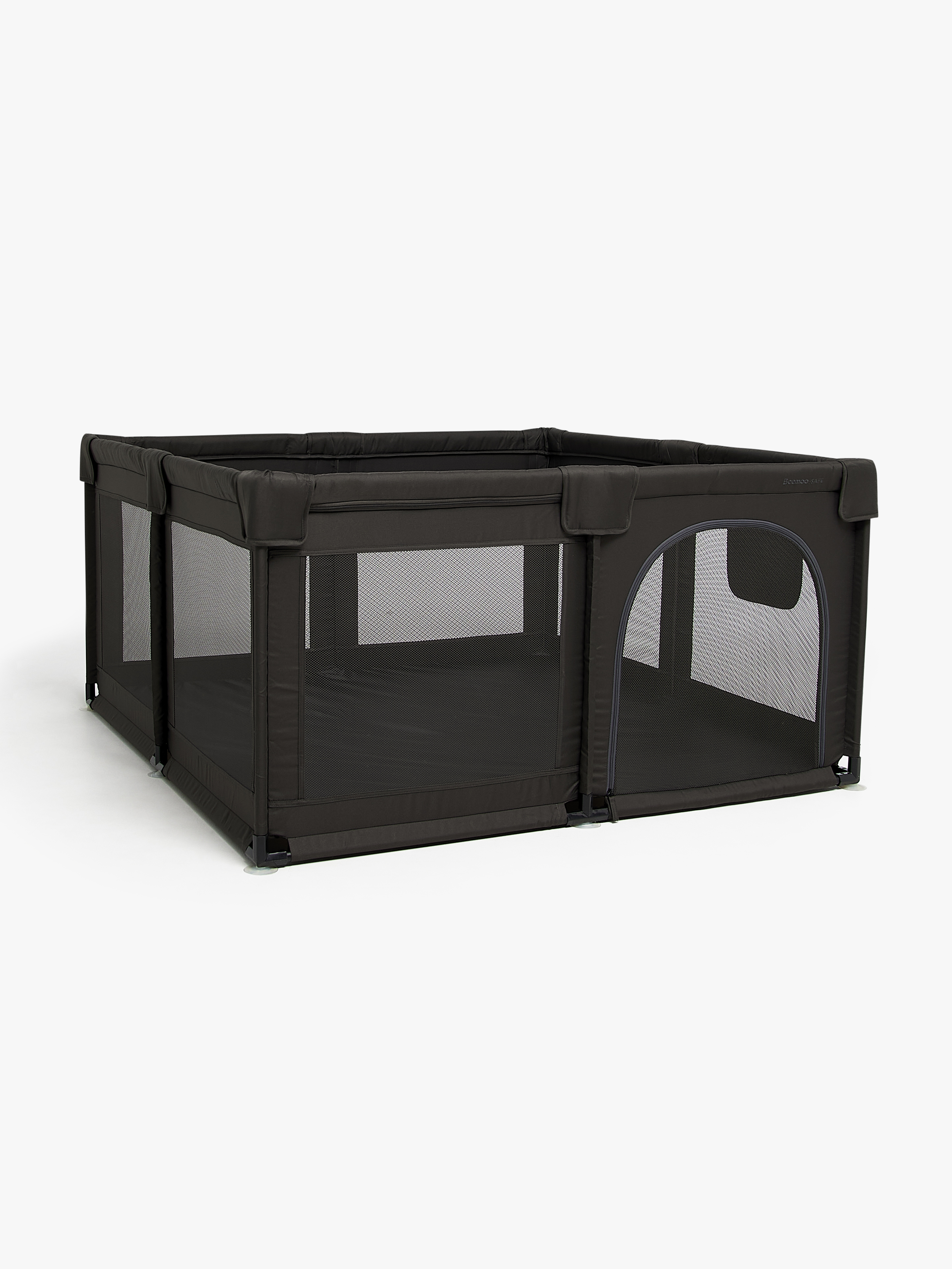 Beemoo SAFE Space Laufgitter 130x130 cm, Ash Grey