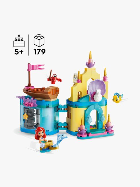LEGO Disney Princess 43285 Arielles Magisches Mini-Schloss
