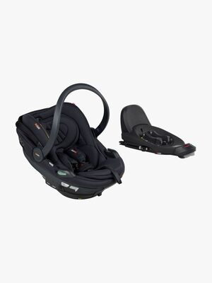 BeSafe Go Beyond 2 Babyschale inkl. Beyond Basis, Black Soft Breeze