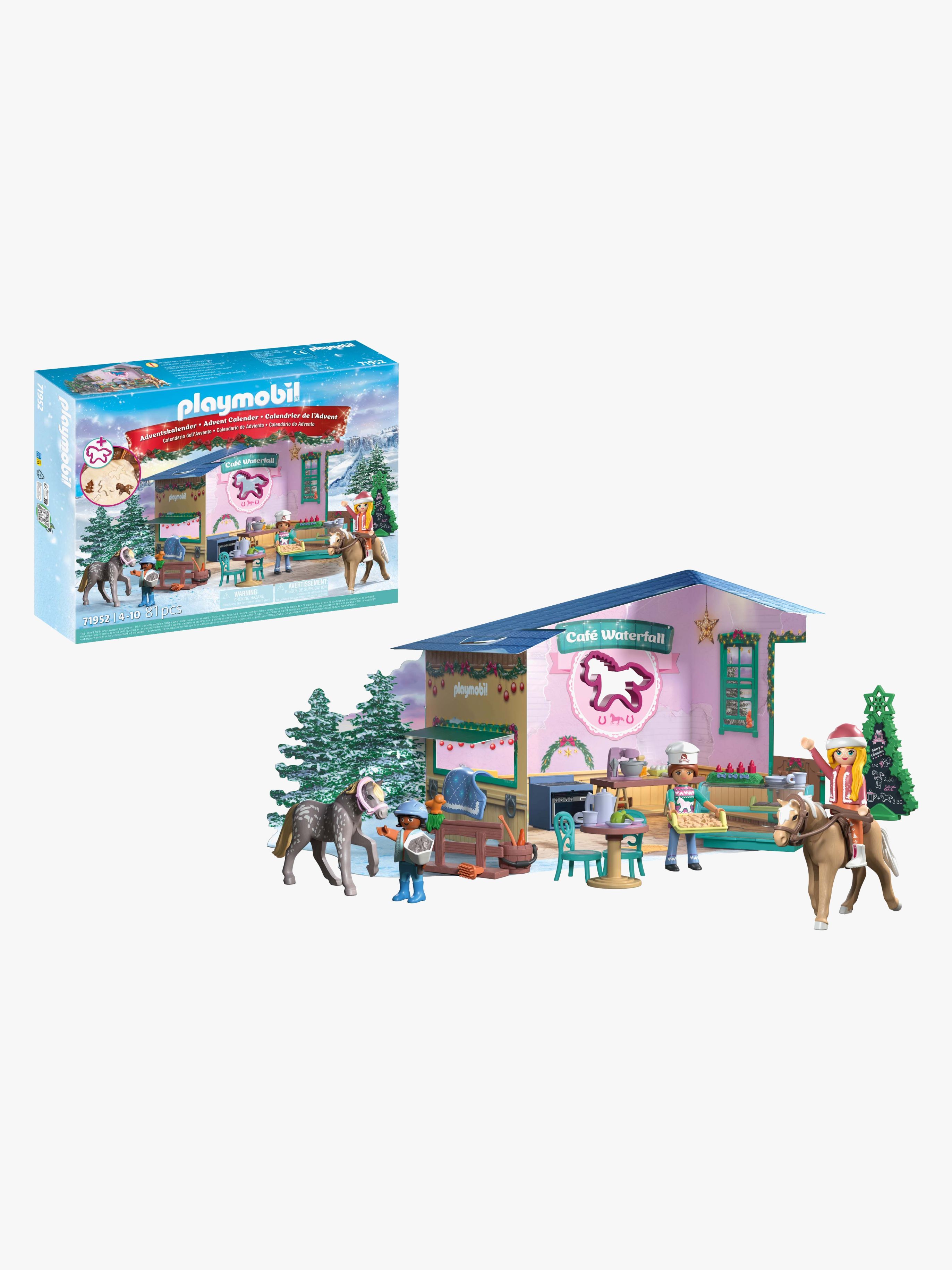 Playmobil Waterfall 71952 Adventskalender 2026 Weihnachtsbacken im Reitercafé