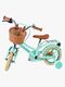 Volare Excellent Fahrrad mit Korb 12 Zoll, Grün