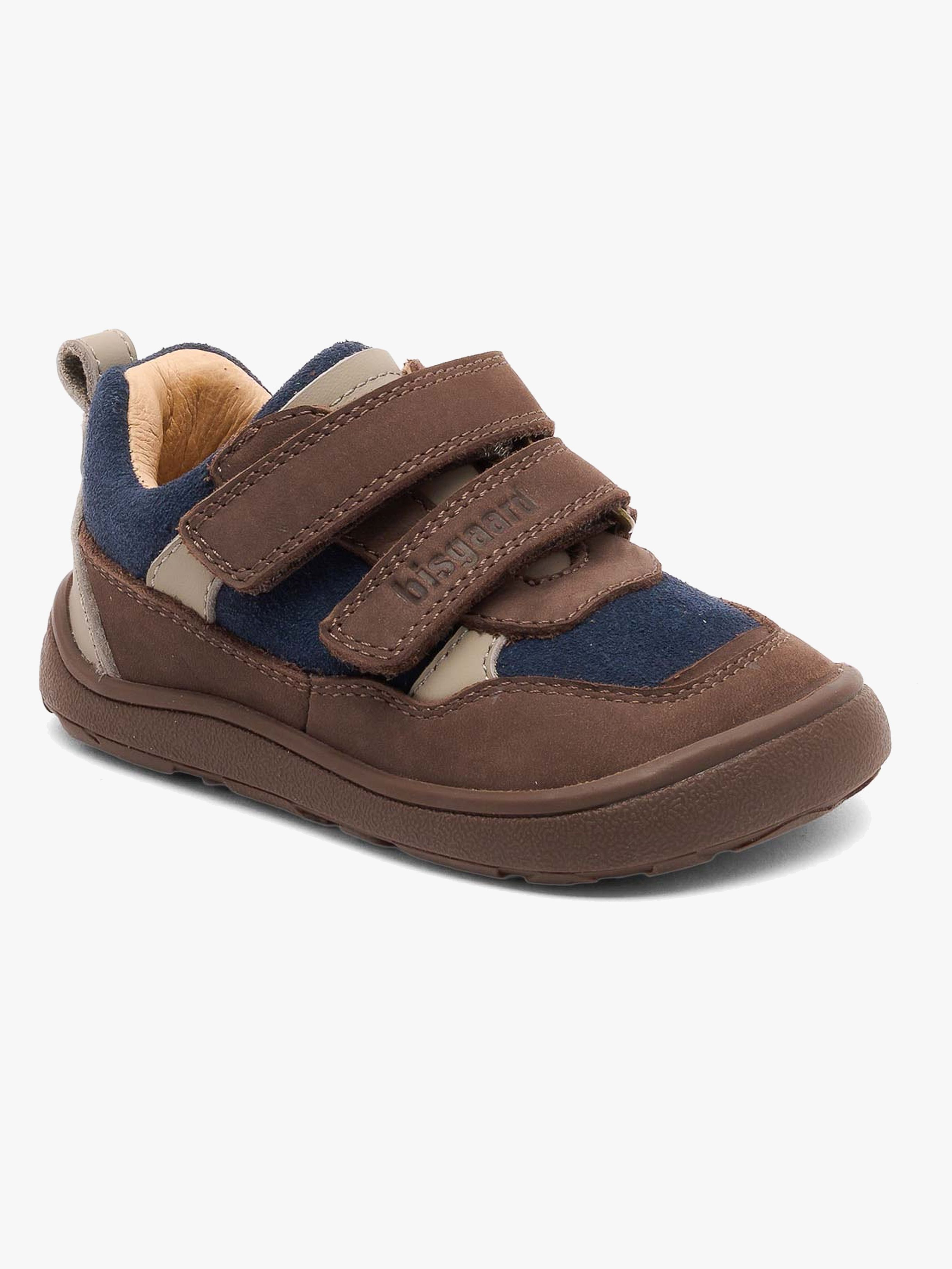 Bisgaard Elroy Barefoot Kinder Sneaker, Dark Brown, 21, Kinderschuhe