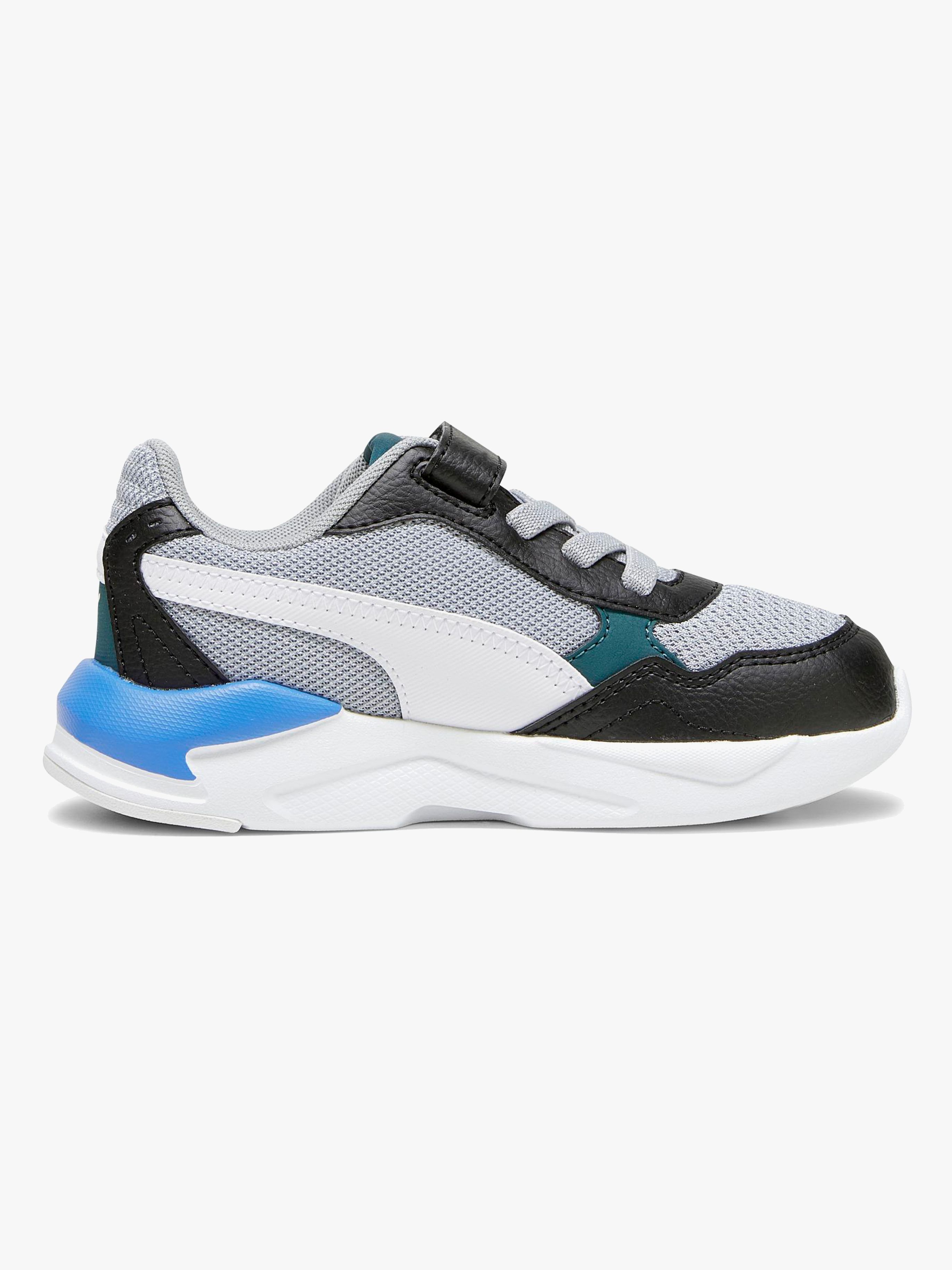 Puma Speed Lite AC + PS Kinder Sneaker, Black, 29, Kinderschuhe