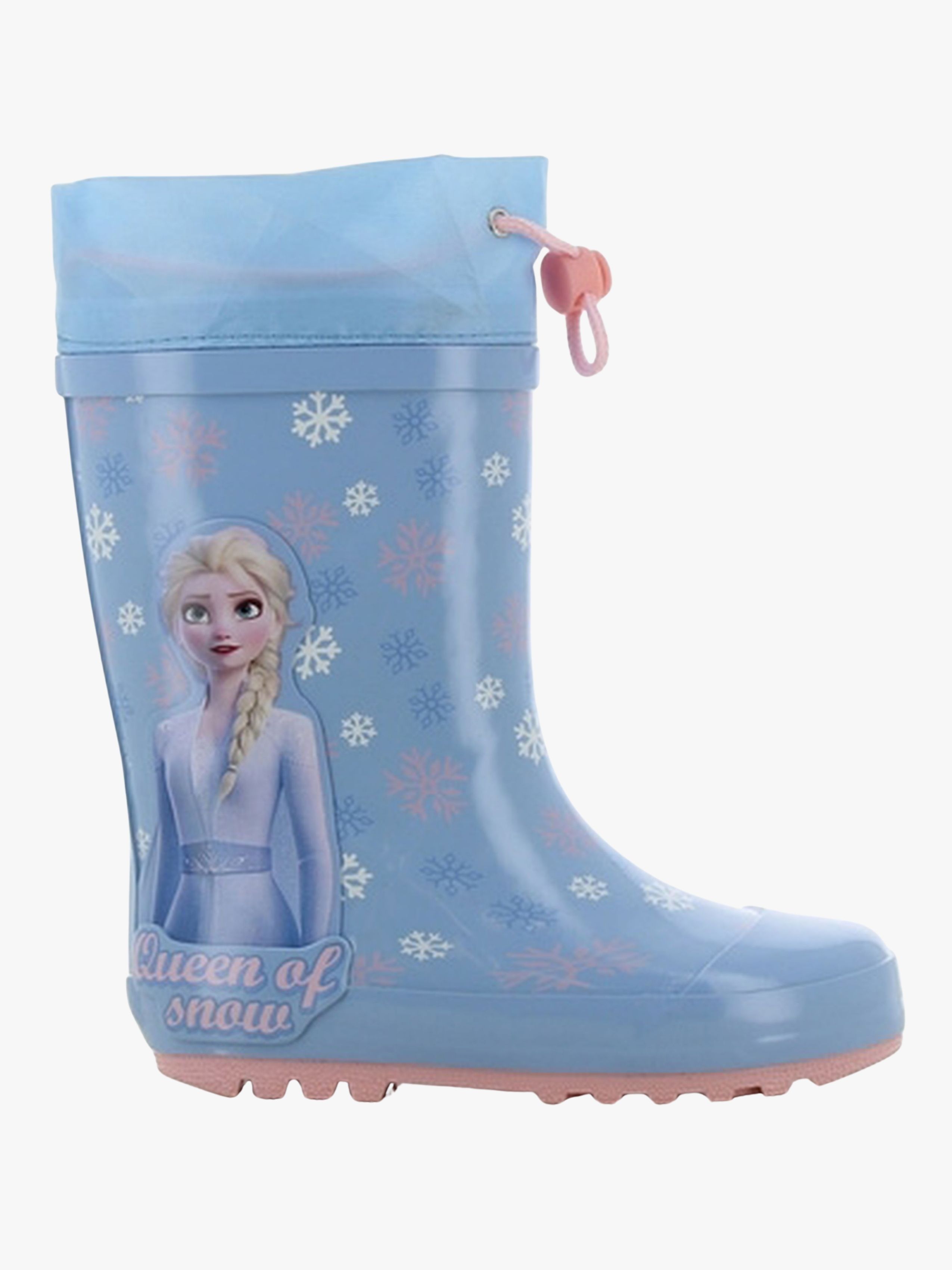 Disney Die Eiskönigin Gefütterte Gummistiefel, Light Blue/Pink, 28, Kindergummistiefel, Kinderstiefel, Gummistiefel kinder, Kids