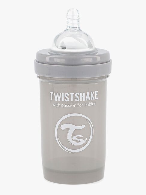 Twistshake Babyflasche Anti-Kolik 180ml, Grau