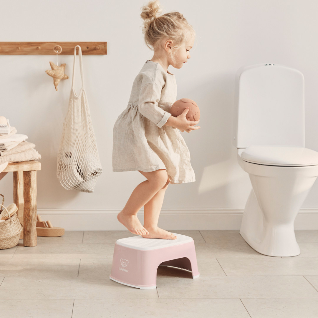 BabyBjörn Tritthocker, Pink/White