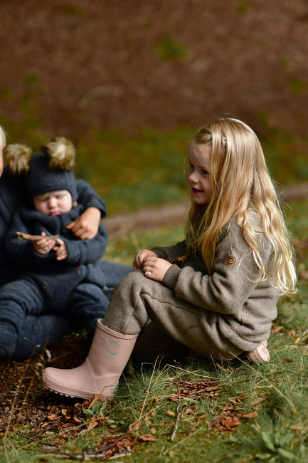 Mikk-Line Wollfilz-Jacke Kind, Melange Denver