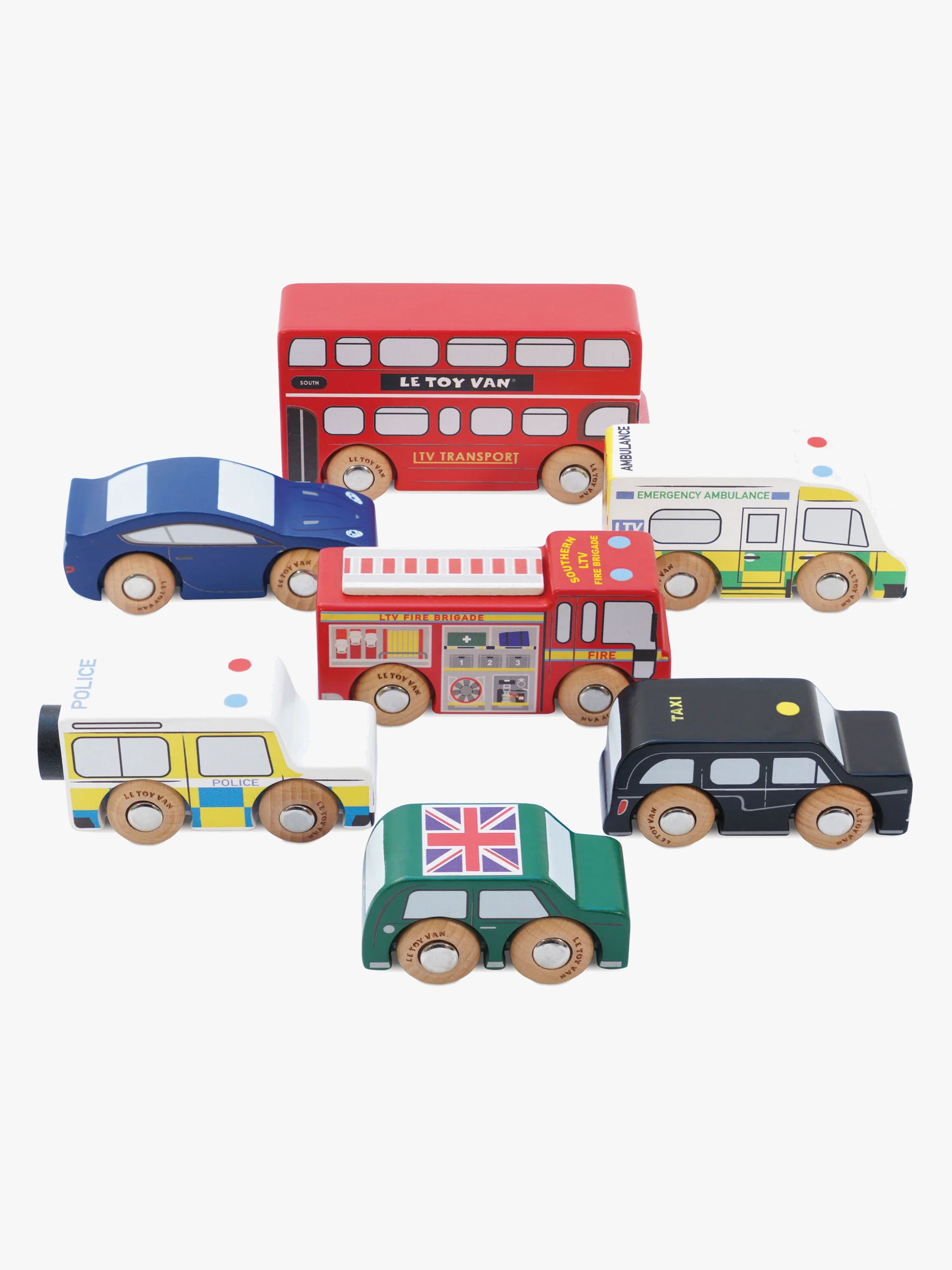 Le Toy Van London Autoset 7 Teile