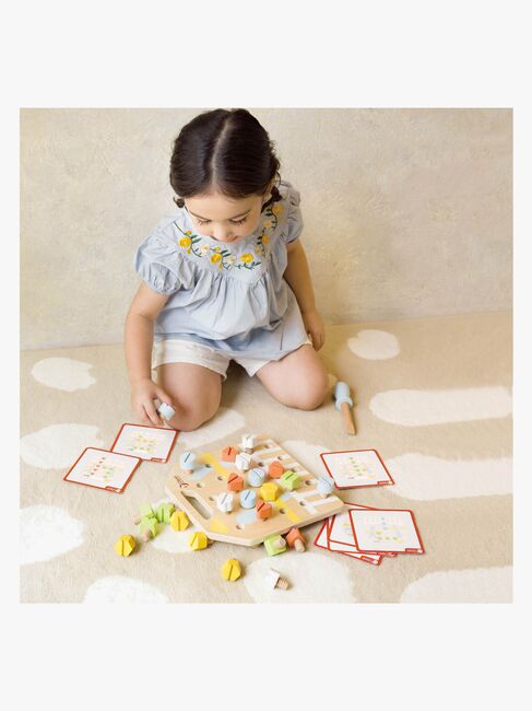 ClassicWorld Holzspielzeug Schraubenbrett