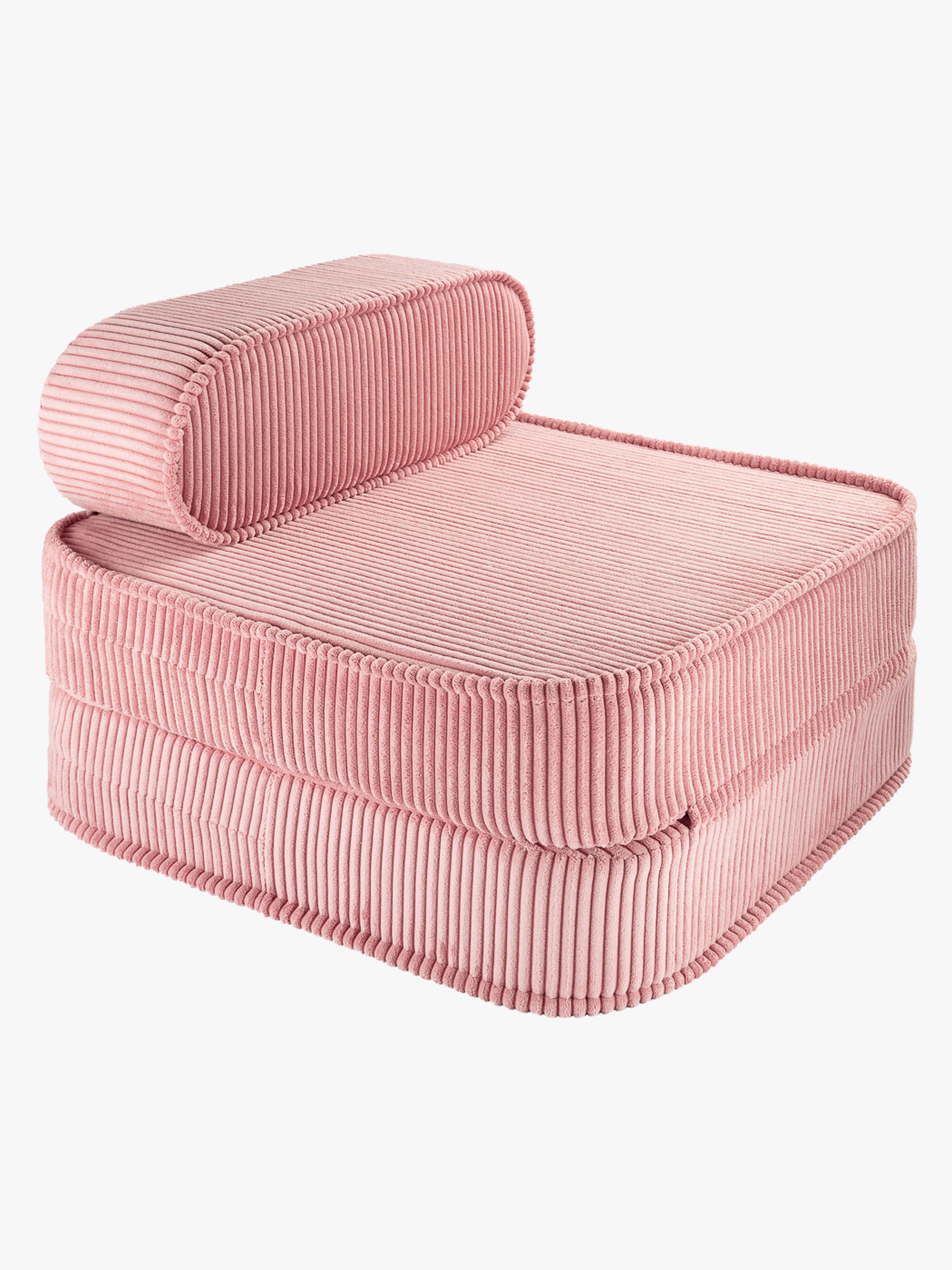 Flip Klappsessel 150x60 cm, Pink Mousse, Kindersessel