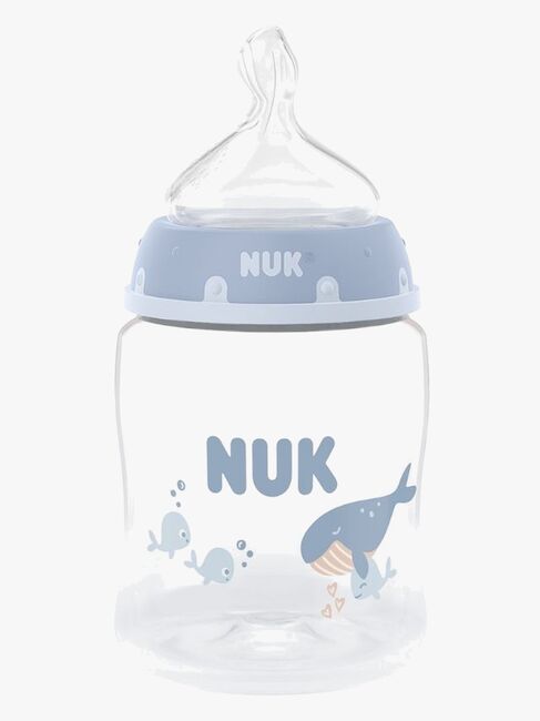 NUK First Choice Babyflasche 150 ml, Whale