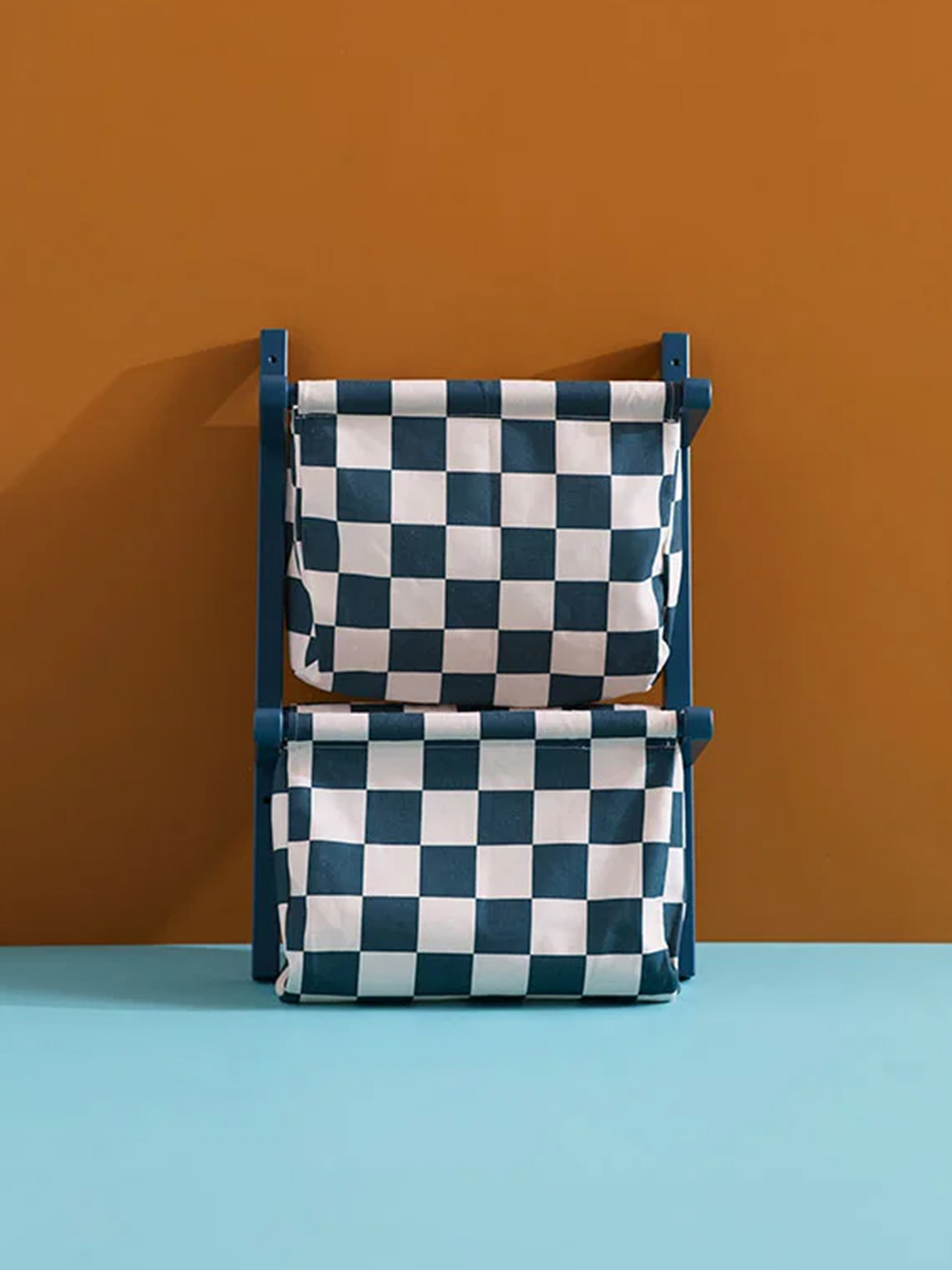 Kid’s Concept Regal mit Körben Quadrat, Blaugrün