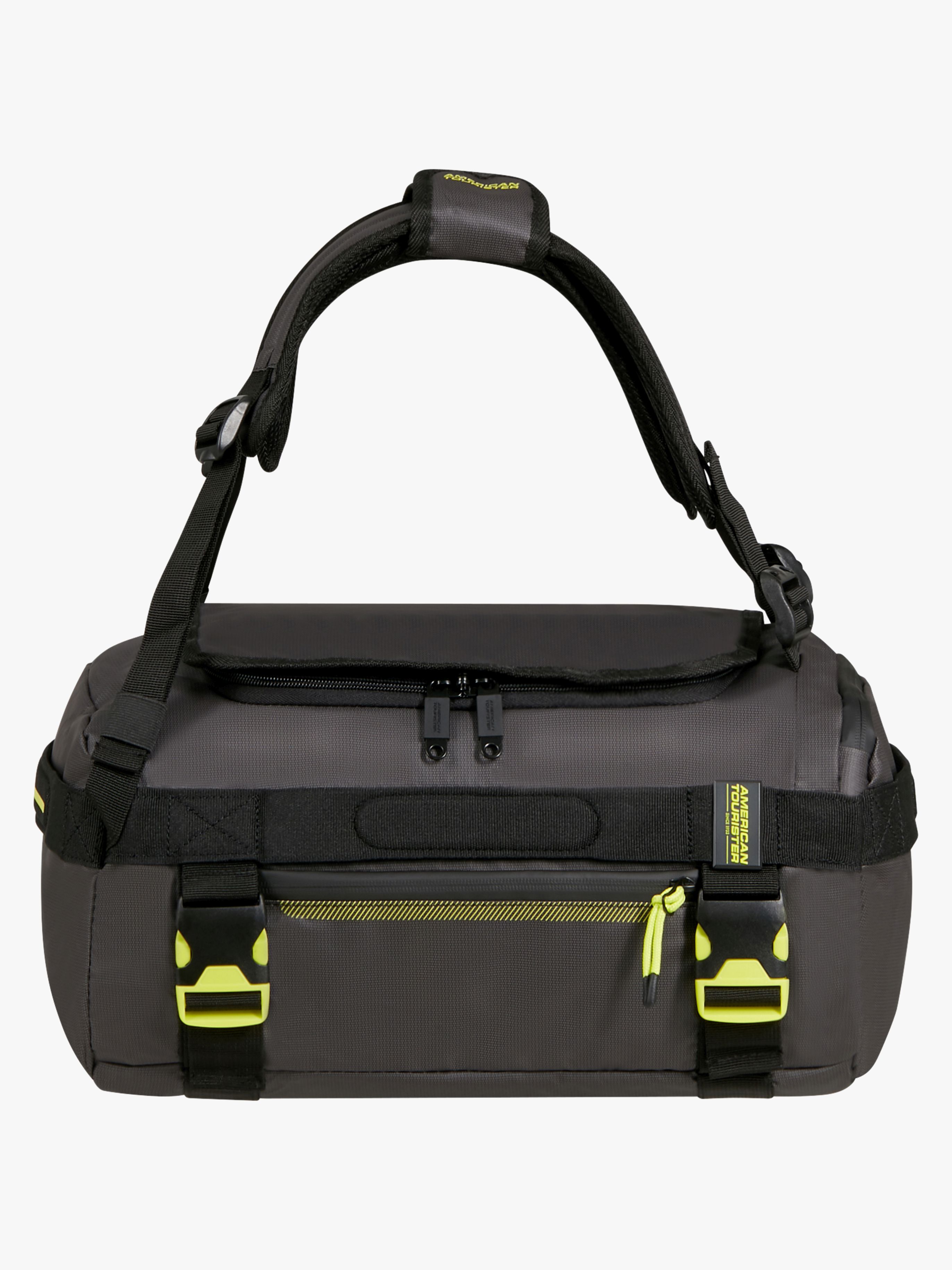 American Tourister Urban Track Duffle Kinder Rucksack 31L, Black/Lime