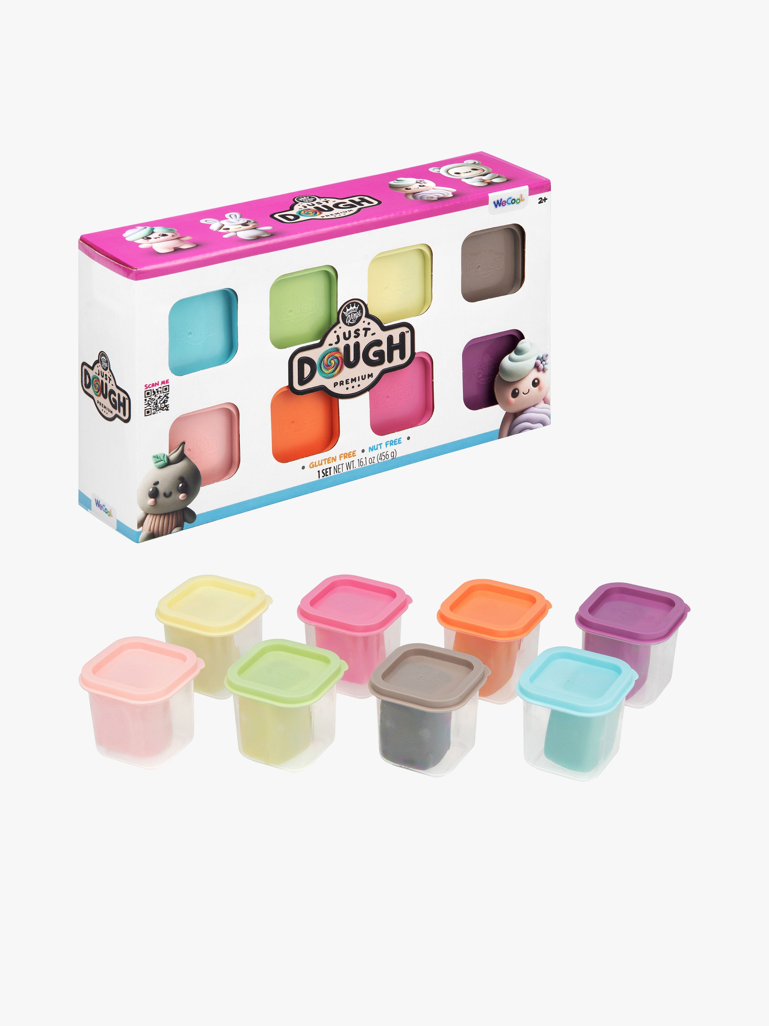 Modelliermasse Pastell 71 g, 8er-Pack