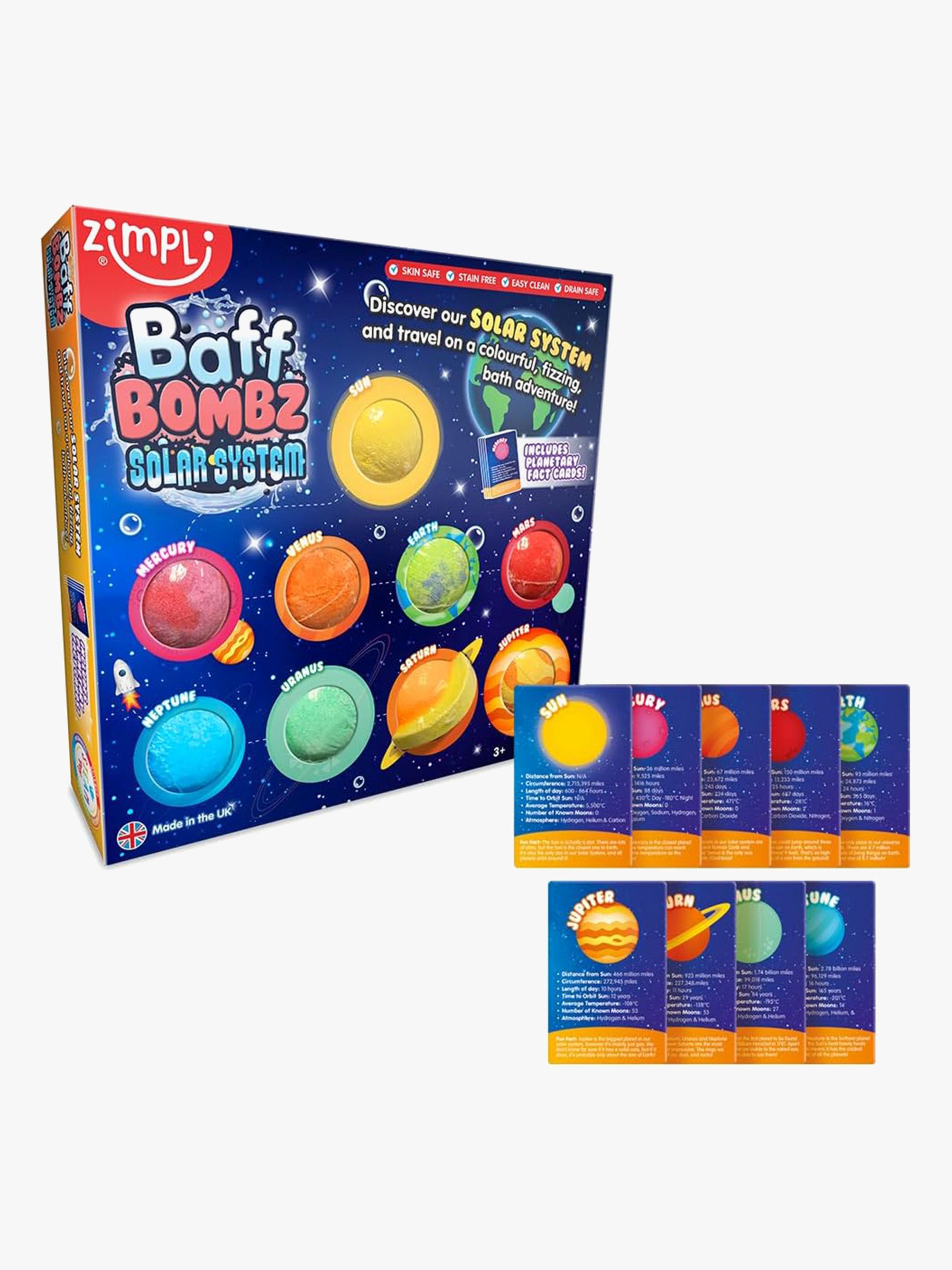 Zimpli Kids Baff Bombz Badebomben Planeten