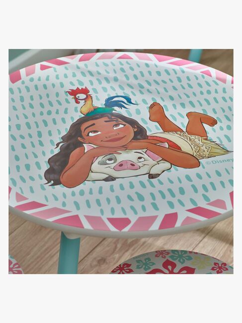 Disney Vaiana Tisch und Stühle, Blau