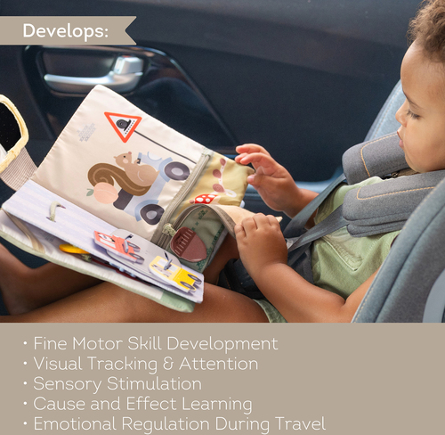 TAF Toys Ride Time Busy Aktivitätsbuch