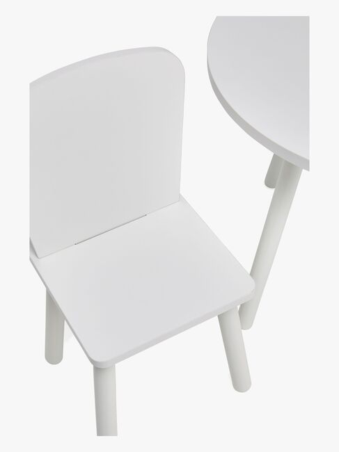 Cloudberry Castle BREE Tisch und Stühle mit Stauraum, Weiß