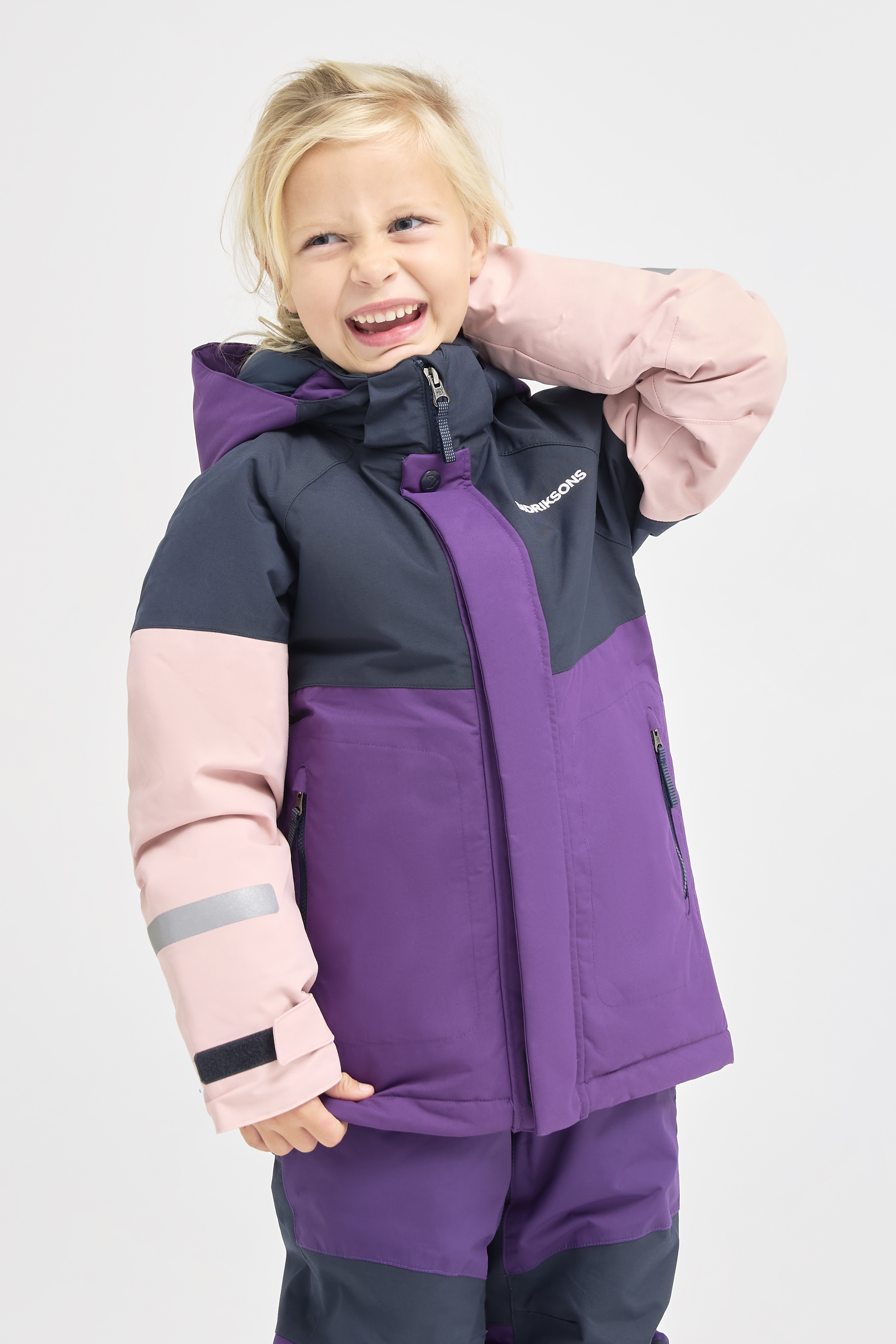 Didriksons Lun Winterjacke, Royal Purple, 90