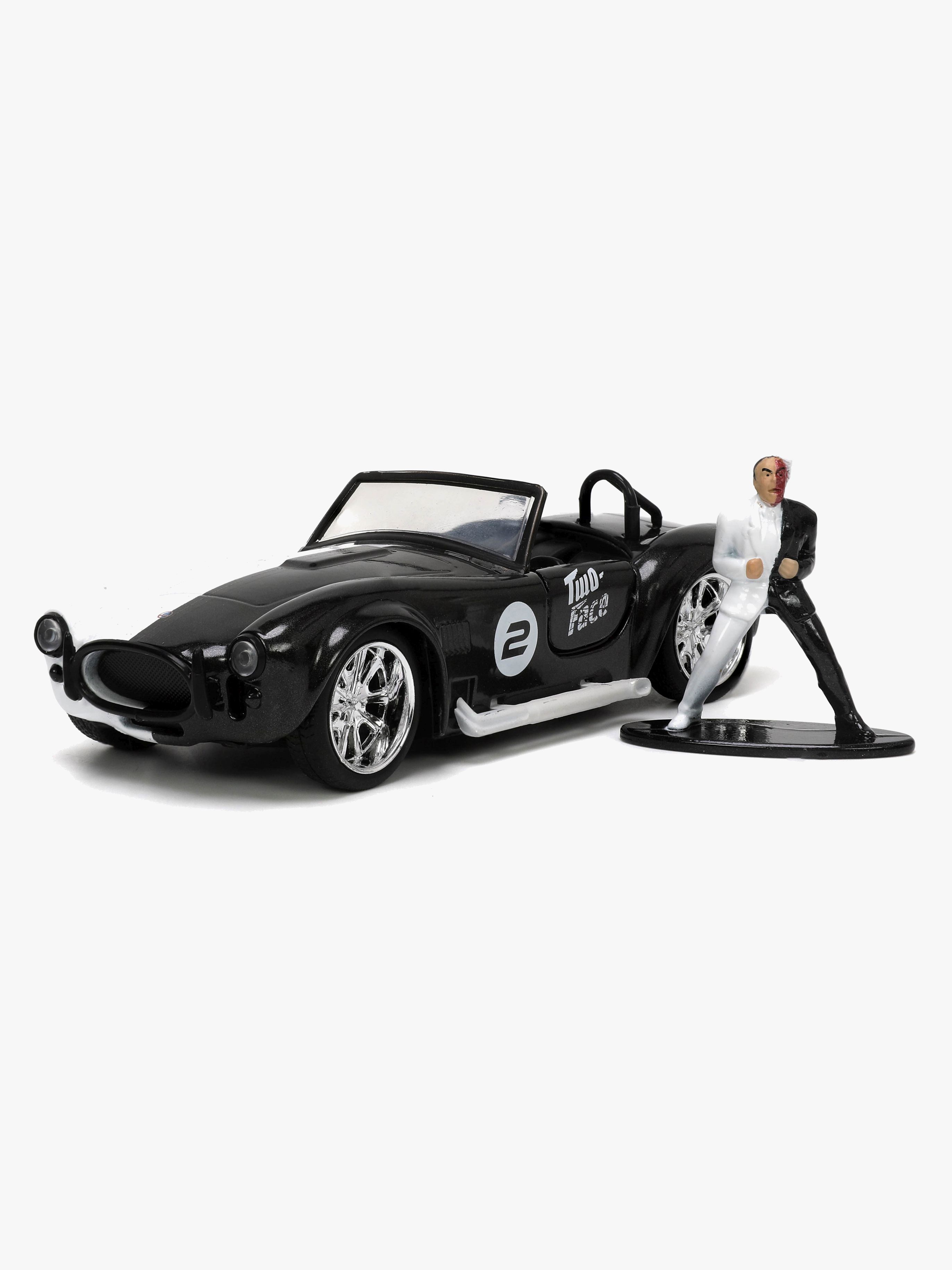 Jada Toys DC Comics Auto mit Figur Two Face &  1965 Shelby Cobra 427 1:32