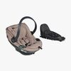 BeSafe Go Beyond 2 Babyschale inkl. Beyond Basis, Dark Sand Soft Breeze