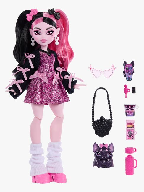 Monster High Core Puppe Draculaura & Count Fabulous