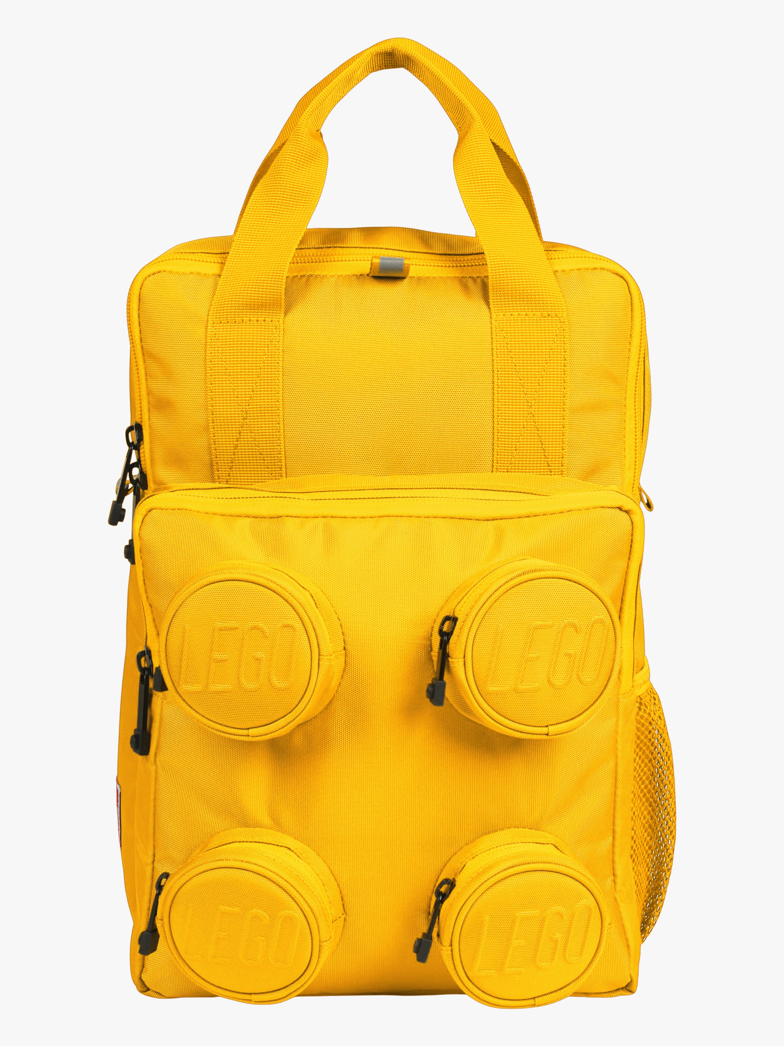 LEGO® Brick 2x2 Kinder Rucksack 15L Light, Bright Yellow