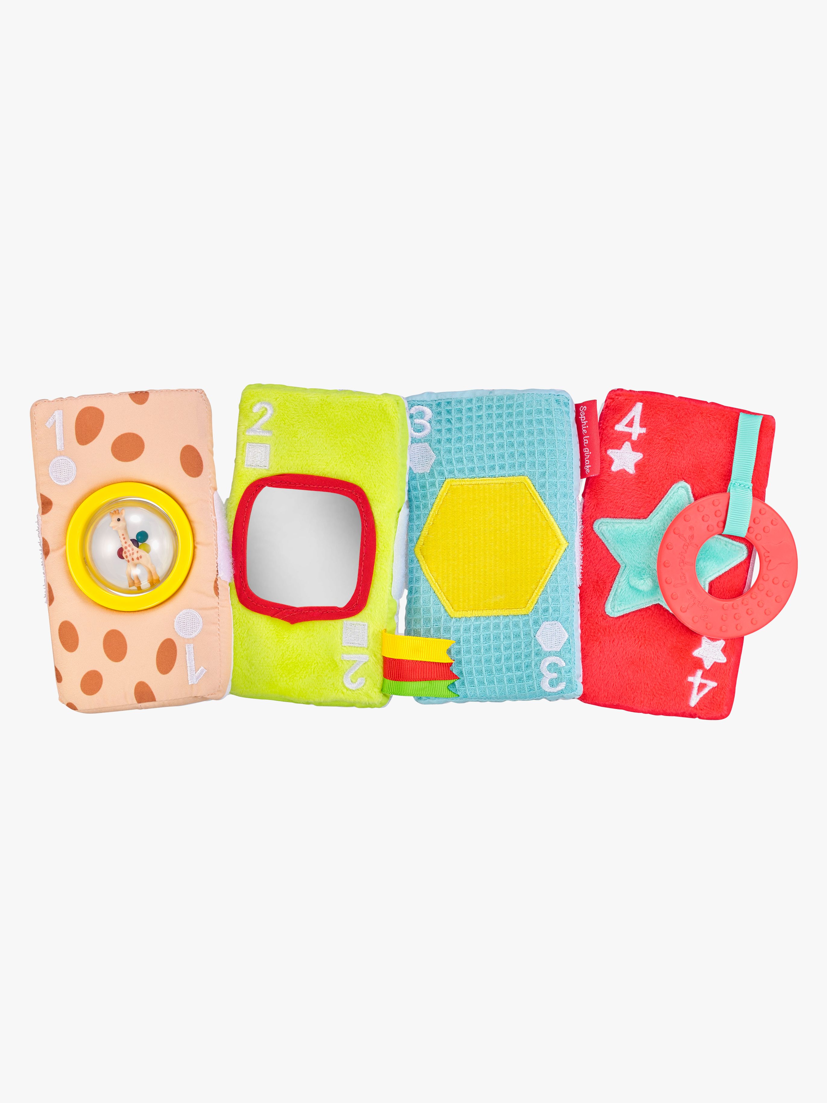 Sophie the Giraffe Sensory Cards Aktivitätsspielzeug, Babyspielzeug
