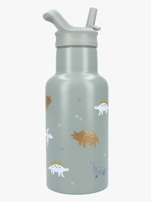 Kidzroom Stainless Steel Trinkflasche 350 ml Small Talk, Grün