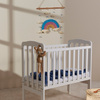 JLY ALICE Babybett mit BabyDan Matratze Comfort 40x84