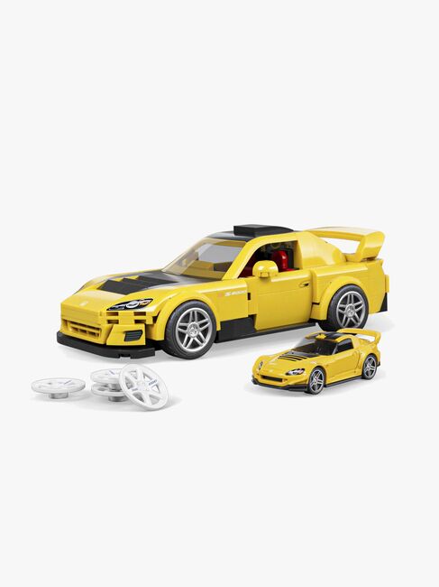 Mattel Brick Shop Hot Wheels Bau-Set Speed Series '07 Honda S2000
