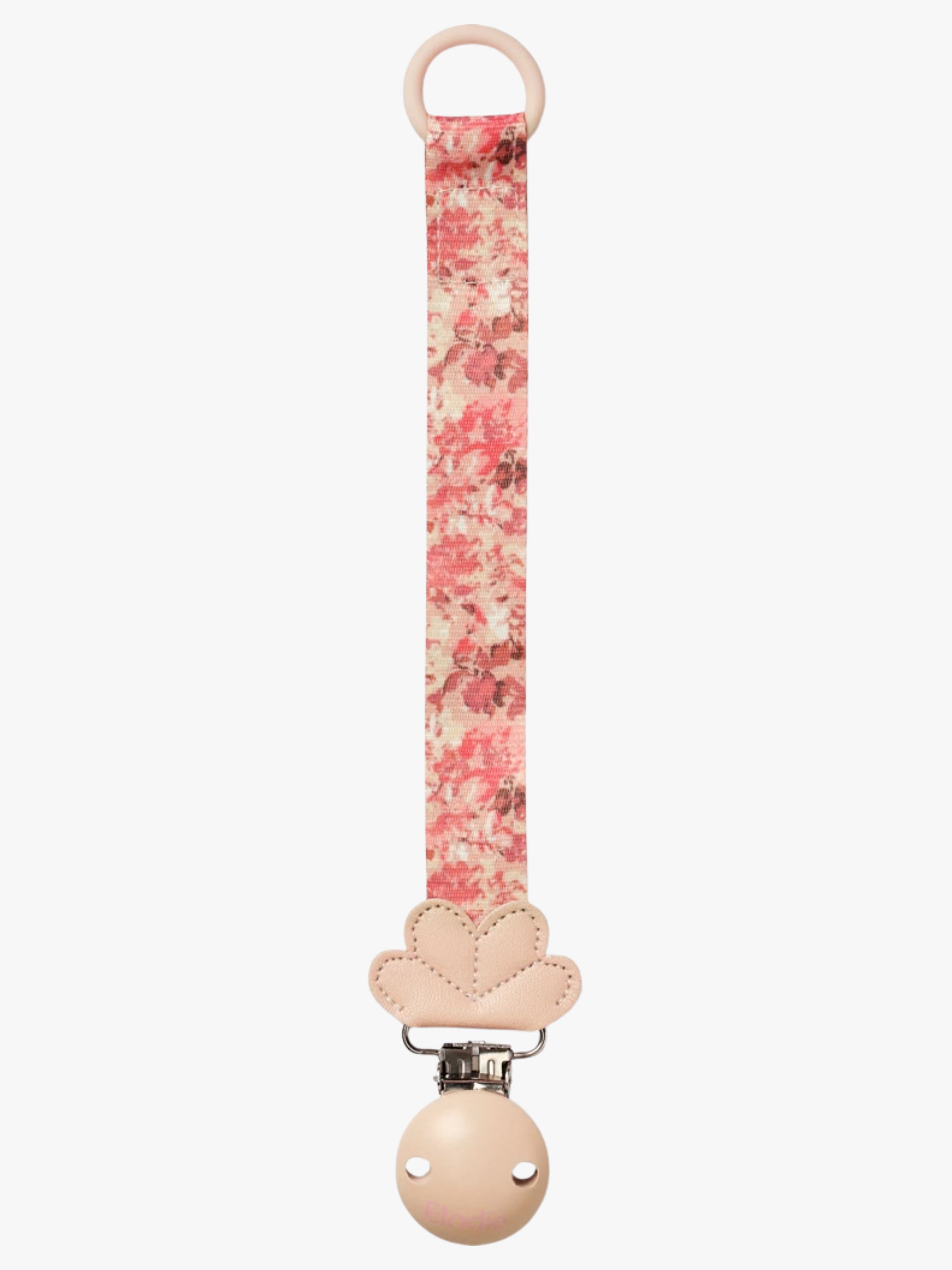 Elodie Schnullerkette Holz, River Rose