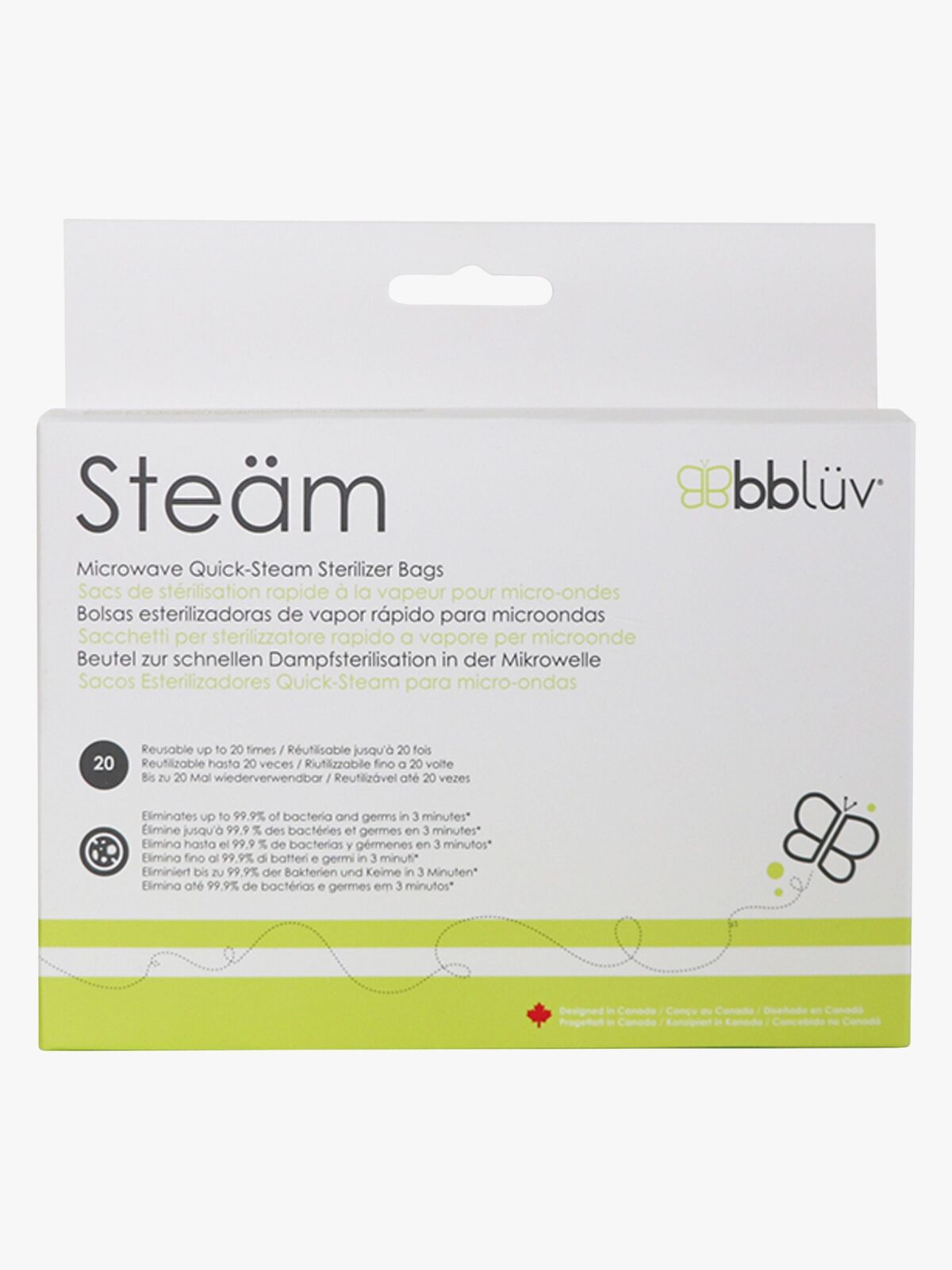 bblüv Sterilisierungsbeutel Wiederverwendbar