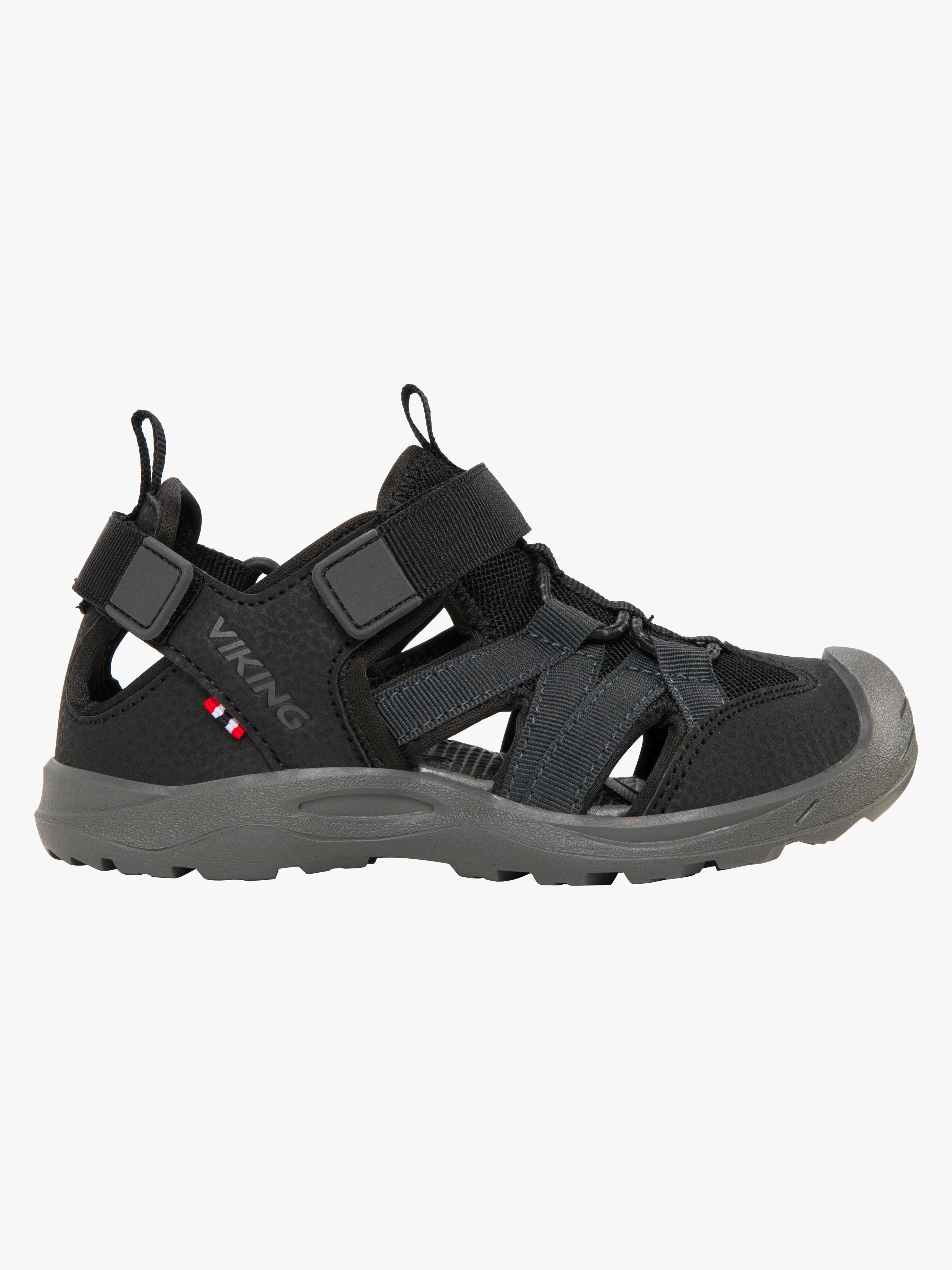 Viking Adventure Kinder Sandalen, Black/Charcoal, Größe 30