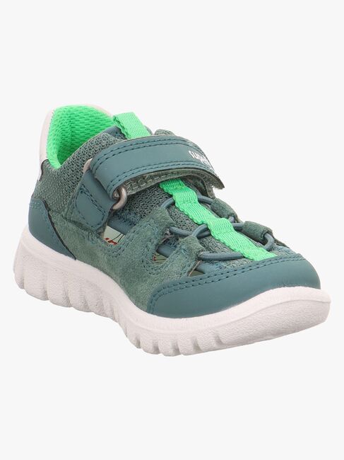 Superfit Sport7 Mini Sandalen, Green/Light Green