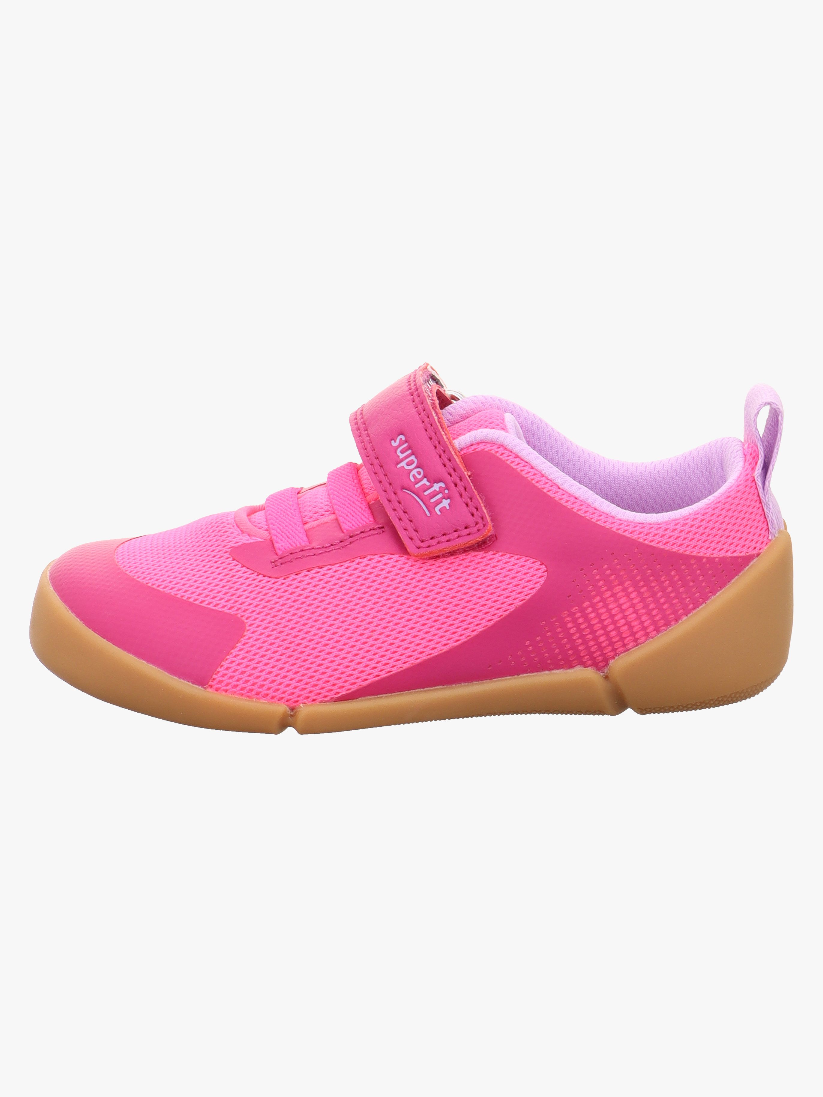 Superfit Vento Barefoot Kinder Sneaker, Rosa/Lila, 29, Kinderschuhe