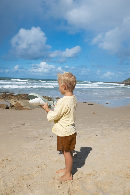 SUNNYLiFE Strandspielzeug, Claws Whale Green