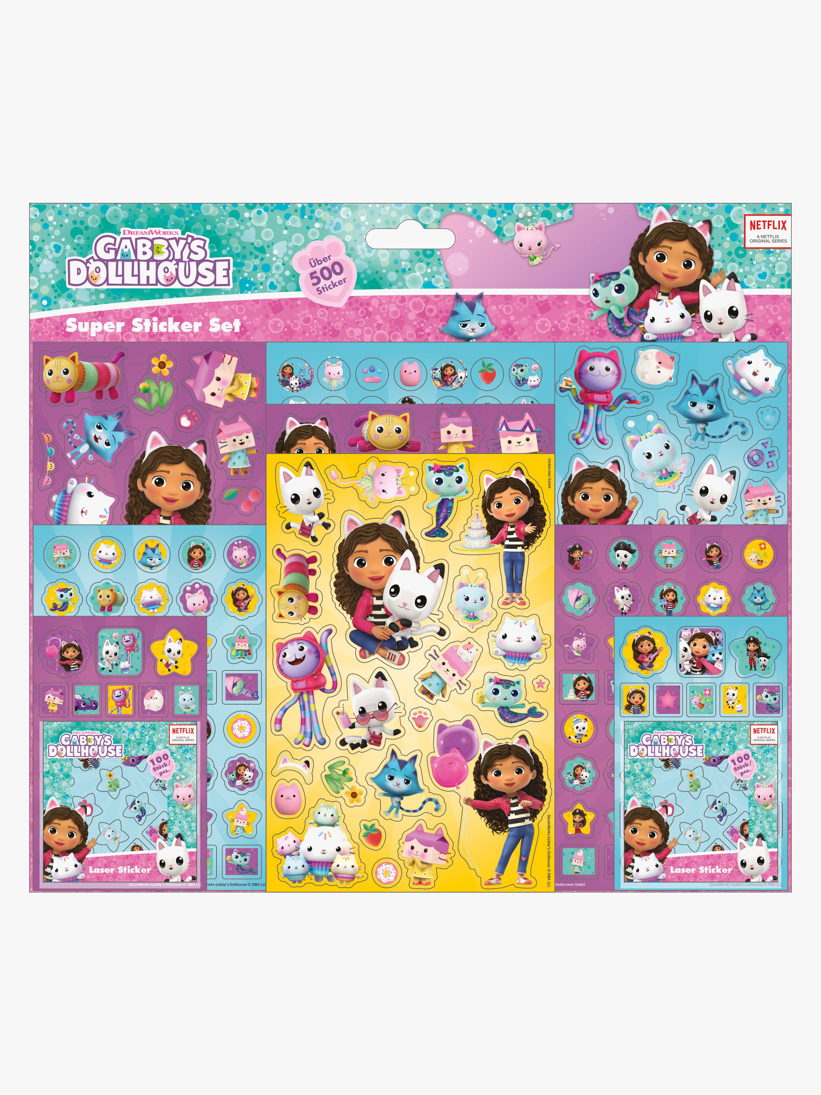 Gabby's Dollhouse Mega-Set Aufkleber