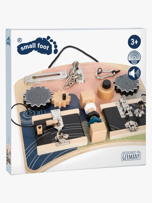 Small Foot Motorikbrett mit Verschlüssen und Schwenkfunktion