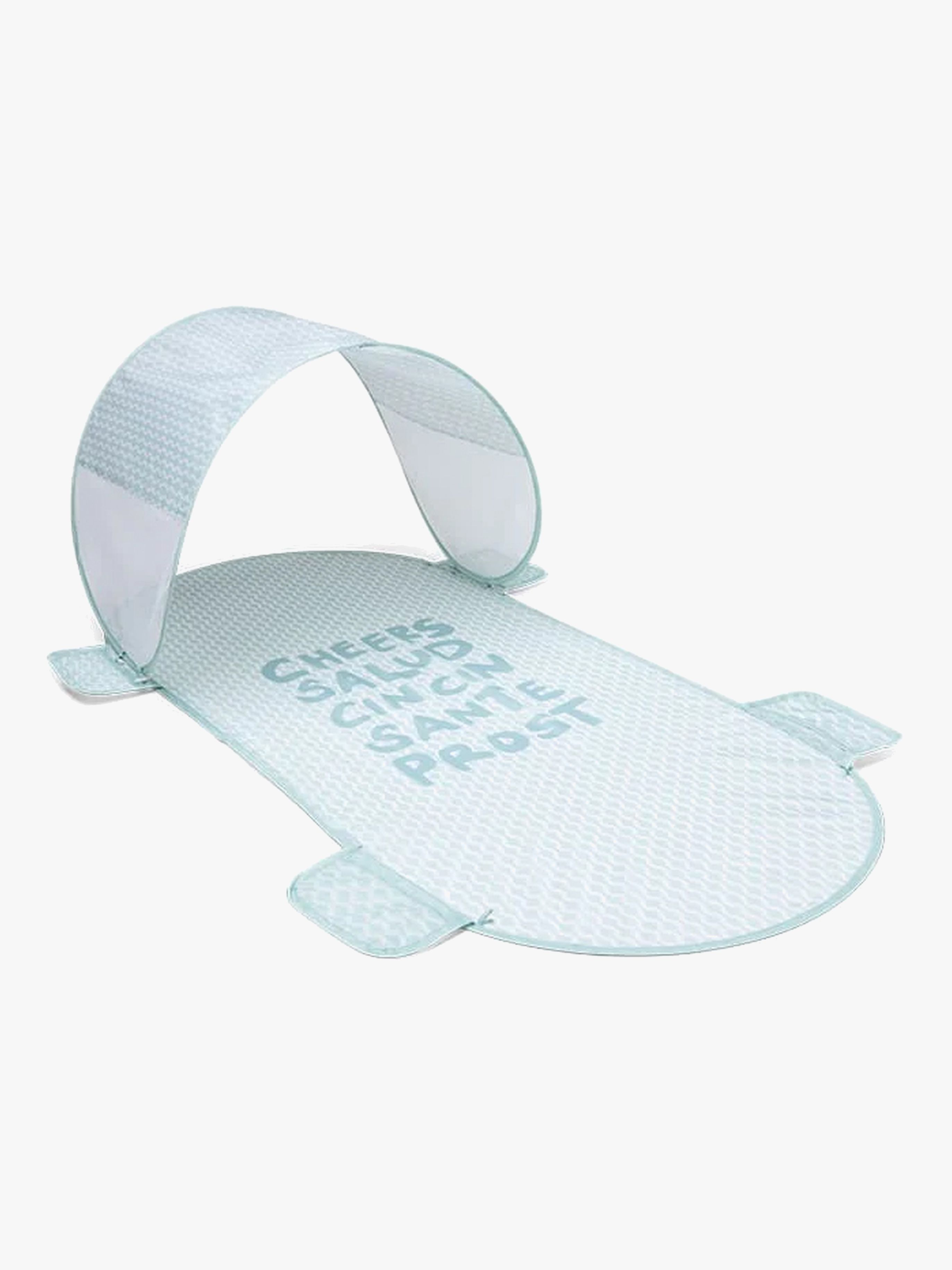 Cheers Pop-up Strandmuschel mit Sonnenschirm, Blue